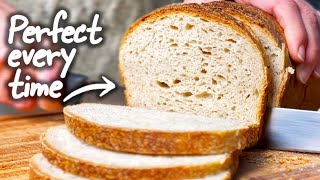 How to shape sandwich bread for a long pan [upl. by Notyap]