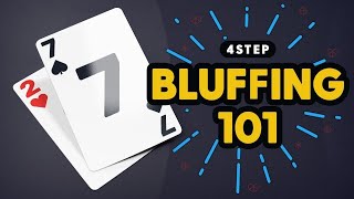 The Poker Basics Of Bluffing Like A Pro  SplitSuit Strategy [upl. by Aniretake]