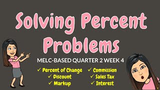 SOLVING PERCENT PROBLEMS  GRADE 6 [upl. by Eocsor]