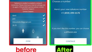 Talkatone is unable to establish a network  Unlimited Talkatone Account Create 2024 Update Method [upl. by Edwine]