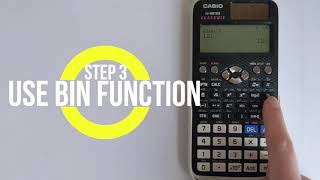 How to Convert Decimal to Binary on a Casio CLASSWIZ FX991EX Calculator [upl. by Cherianne]