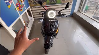 Bajaj chetak premium electric scooter 2024 in detail review and walkaround [upl. by Berrie890]