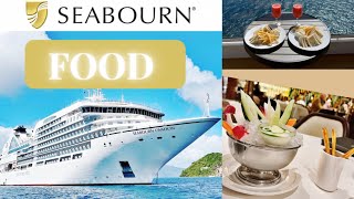 FOOD on the SEABOURN OVATION [upl. by Yatnuhs]