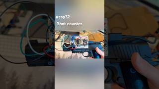 Esp32 Shot Counter esp32 esp32project mpu6050 [upl. by Garey]