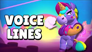 All Berry Voice Lines  Brawl Stars Season 28 [upl. by Dis]