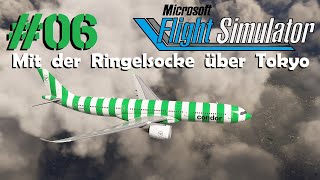 Microsoft Flight Simulator 06 Dicke Wolken über Tokyo Condor A330900 [upl. by Dafna]