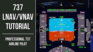 737 LNAVVNAV RNP APPROACH  Professional 737 Airline Pilot  PMDG [upl. by Emma]