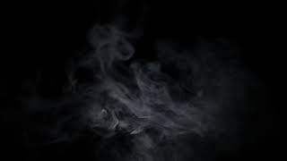 Smoke in a black background Free HD video footage [upl. by Emia516]