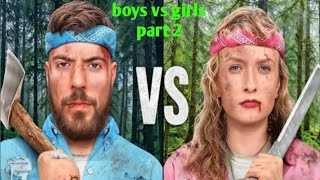 Men vs Women survive for 500000 part 2 serial viralvideo [upl. by Alios240]