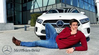 New Mercedes AClass A180 Review  Best Car for Young People [upl. by Sulrac]