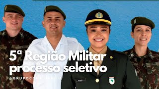 5ª Região Militar processo seletivo [upl. by Hallvard416]