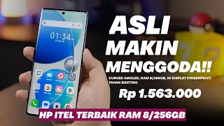 IDOLA HP MURAH RAM 8256GB Curved AMOLED  HP TERBAIK ITEL AKHIR TAHUN 2024 [upl. by Oiluj]