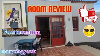 Fuerteventura Castillo Beach Park Room Review fuerteventura spain canaryislands [upl. by Yehc]