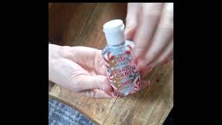 Hempz Candy Cane 🍬 Lotion asmrtapping [upl. by Bearnard]