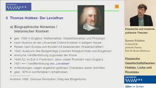 Klassische Gesellschaftsvertragstheorien Hobbes Locke und Rousseau [upl. by Gahan628]