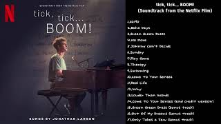 Tick Tick… Boom  Soundtrack from the Netflix Film [upl. by Thorrlow961]