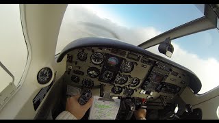 🛩 Solo IFR and ILS training with a Piper Archer III [upl. by Albertson]