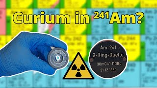 Curium in Smoke detectors  Nuclear chemistry [upl. by Eeroc]