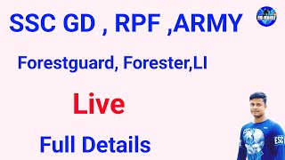 FM Manoj is live for ForestguardRPFArmy SSCGD [upl. by Nylyrehc]