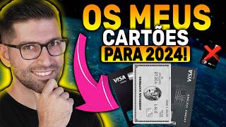 🔥Cancelei o C6 Carbon Veja os meus Cartões para 2024 TODOS GRÁTIS [upl. by Homer]