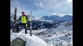 scialpinismo in dolomiti di brenta [upl. by Bess]