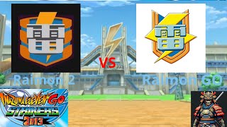 Raimon 2 VS Raimon GOInazuma Eleven GO Strikers 2013 [upl. by Skerl]