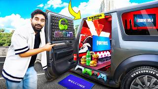 We Made Secret Gaming Room Inside Car  गाडी के अंदर गेमिंग रूम बना दिया 😱 [upl. by Ling]