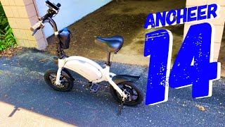 Ancheer 14 EBike Five Mile Test Ride ebike [upl. by Martinson481]