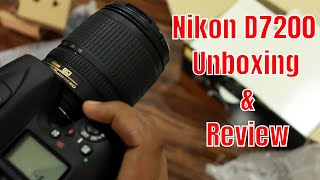 Hindi KameraMan Nikon D7200 Quick Unboxing and Hands On in Hindi [upl. by Oiziruam916]