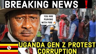 OMG UGANDA GEN Z STORM PARLIAMENT LEAVES PRESIDENT  YOWERI MUSEVENI SHOCKED [upl. by Cobb39]