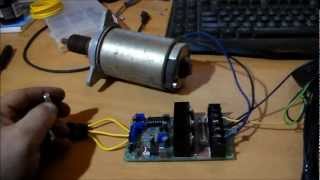 Circuit Build Jaycar 20 Amp 1224v Speed Controller  Test Run [upl. by Anilasor]