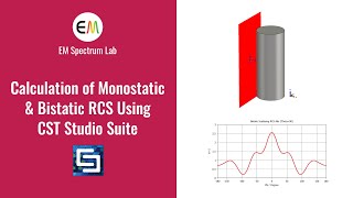 CST Tutorial  Monostatic amp Bistatic Radar Cross Section RCS Calculation [upl. by Jewell]