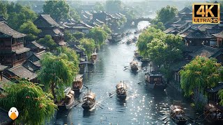 Tongli Ancient Town Suzhou🇨🇳 Over 1000 Year Old China Water Town 4K UHD [upl. by Annairda]