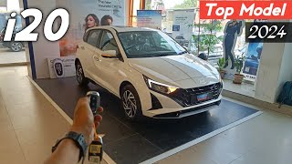 Hyundai i20 Top Model Asta O 2024 ❣️ i20 Top Model Review 😍 Price • Features [upl. by Vladamar910]