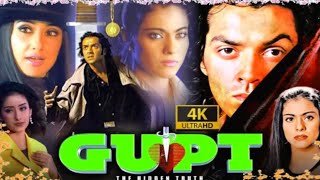 Gupt  The Hidden Truth Full Movie 1080p HD  Kajol Manisha Koirala Bobby Deol  Facts amp Review [upl. by Brass]