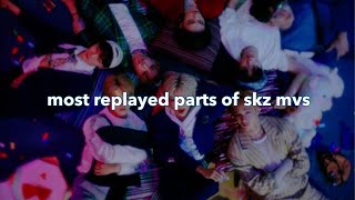 the most replayed parts of each stray kids music video [upl. by Yvette]