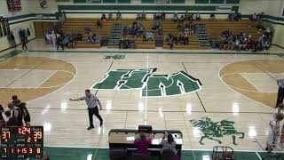 Wisconsin Heights High School vs Poynette High School Mens JV Basketball [upl. by Redliw]