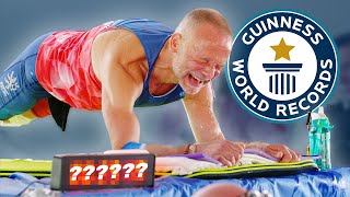 Longest Plank EVER  Guinness World Records [upl. by Ntsuj]