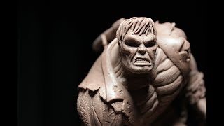 Sculpting Solomon Grundy 16 scale in Monster clay [upl. by Aamsa]