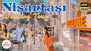 Istanbul Walking Tour  Nişantaşi District  The Most Luxurious Area  4K HDR [upl. by Ajnat580]