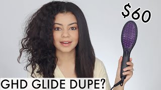 NEW INSTYLER STRAIGHT UP MAX REVIEW ON CURLY HAIR [upl. by Ellerol]