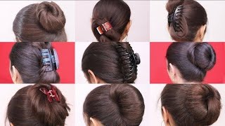 Simple hair style for women  মেয়েদের জন্য আকর্ষণীয় সহজ উপায়ে hair style [upl. by Nalorac454]