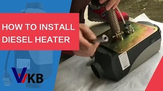 How to install diesel heater [upl. by Aihpos]