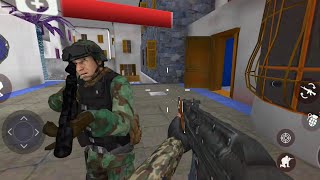 Shooting Commando Game 3D Android Gameplay [upl. by Aicenaj]