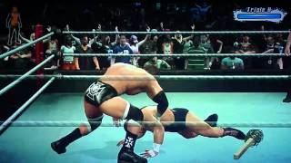 Smackdown vs Raw 09 Triple H vs Tazz WWE Title Match [upl. by Brodie]