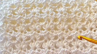 NEW Design Easy Crochet For Beginners  How to Crochet Baby Blanket Cardigan Tunic Shawl [upl. by Bernie621]