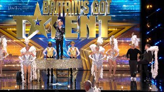 Britains Got Talent 2024 Perry Grant Angelo amp Janette Eliane Baranton Audition Full Show wComms [upl. by Eeliab399]