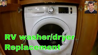 RV Washer and dryer replacement  Splendide 2200 XCD [upl. by Ibot677]