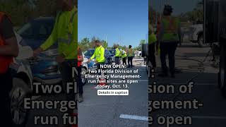 Two FLSERTrun fuel sites are open in Sarasota County from 7 am to 7 pm [upl. by Pass]