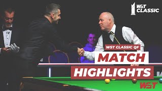 LEGENDS COLLIDE  Mark Selby vs John Higgins HIGHLIGHTS  WST Classic Quarter Finals [upl. by Suisyola]